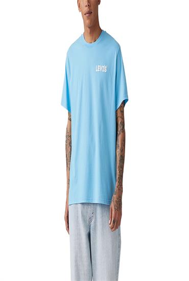 TEE - HEADLINE LOGO 11 BLUE GROTTO